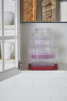 Rubbermaid  Easy Find Lids Food Storage Container Value Pack, 2-710ml/3 Cup, 1-1.2L/ 5 Cup