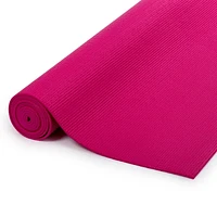 Bodico Non-Slip Yoga Mat and Super Cooling Towel Set for Fitness, Pink