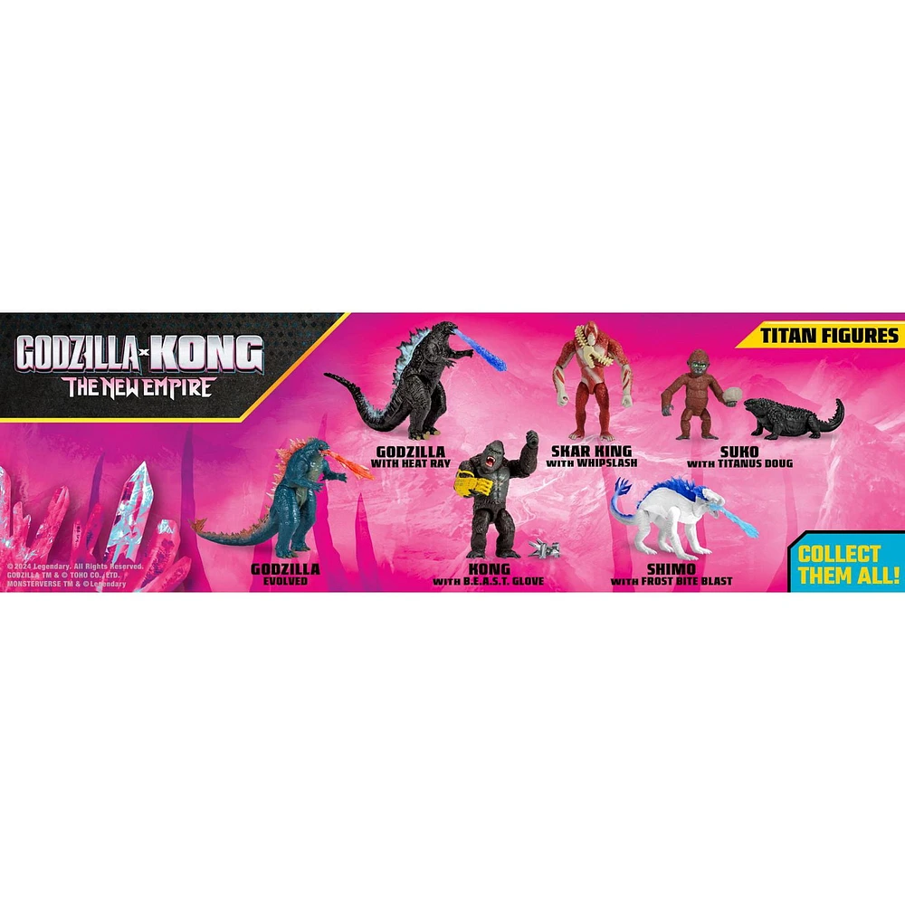 Godzilla x Kong 6" Godzilla Evolved (w/ Heat Ray) by Playmates Toys