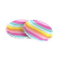 Party- Eh! Stripe Print Dinner Plates, 8 ct. by Horizon Group USA