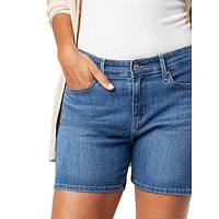 Signature by Levi Strauss & Co.® Women’s Mid-Rise 5" Shorts