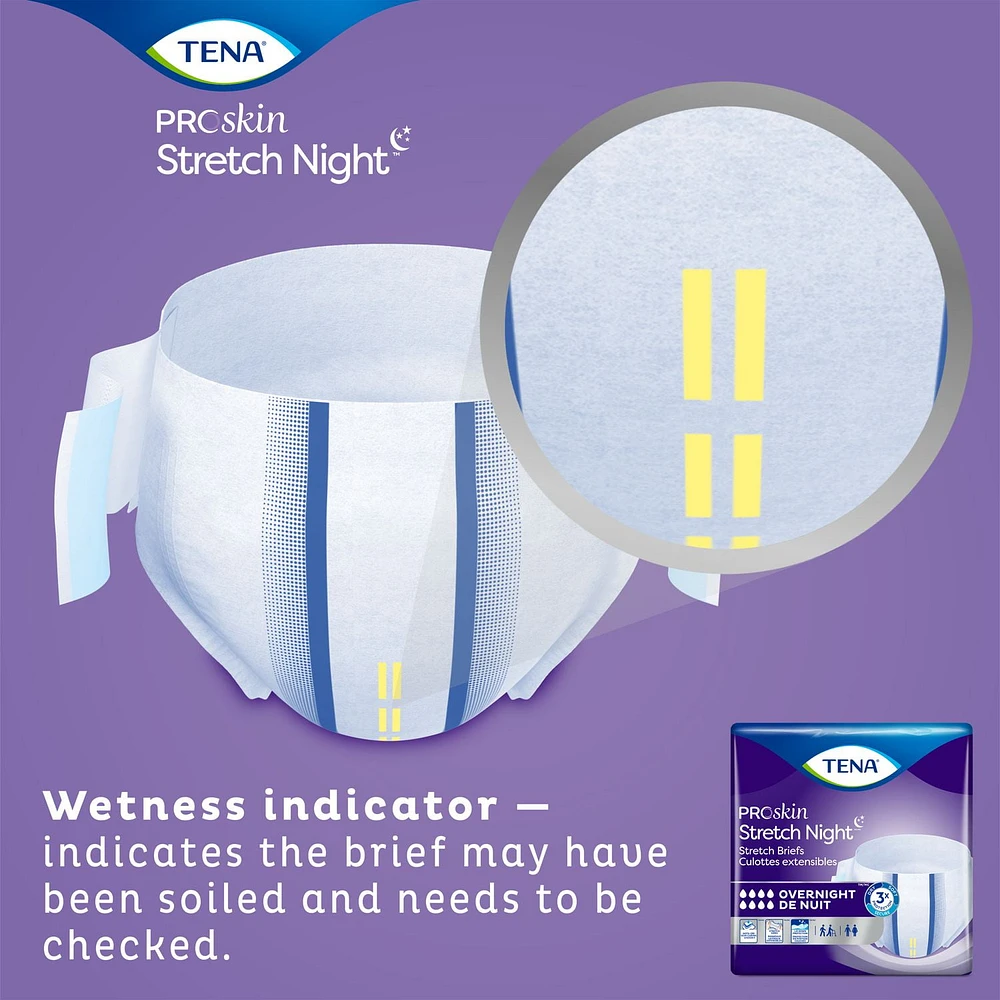 TENA PROskin Stretch Night Brief L/XL, 12+2, 14 count