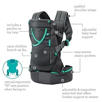 Porte-bébé Infantino Carry On Active multi-poches