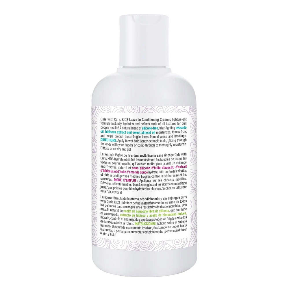 GIRLS WITH CURLS KIDS Leave In Conditioner Cream, Leave In Conditioner