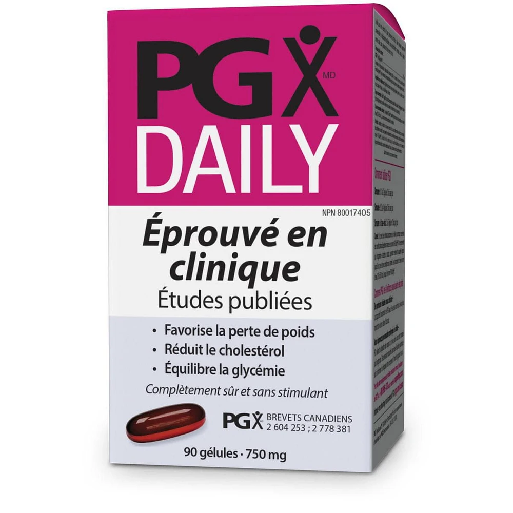 Daily de PGX de 750 mg Ultra Matrix 90 gélules