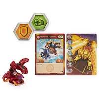 Bakugan, Fused Hydranoid x Krakelios, 2-inch Tall Armored Alliance Collectible Action Figure and Trading Card