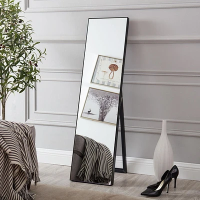 Hometrends 14.2*56.2 EASEL MIRROR BLACK