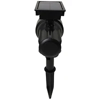 Mainstays 20 Lumen Solar Outdoor Landscape Spotlights, Black (1-Pack), MS 1PK 20L SOLAR SPOTLIGHT