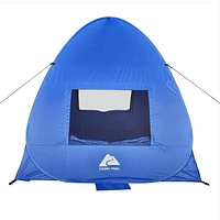 Ozark Trail Pop Up Shelter, 78.7in x 52in x 50in, blue