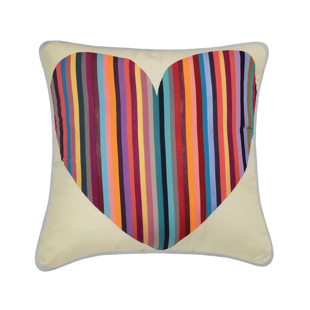 Rainbow Printed Cushion