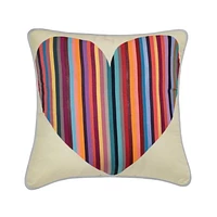 Rainbow Printed Cushion