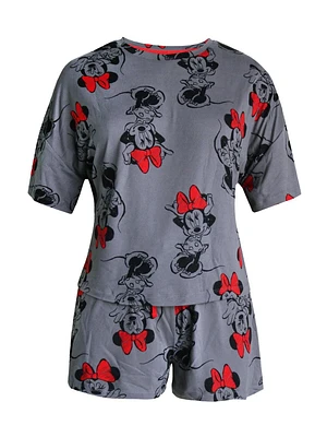 Minnie Mouse Knit Sleep 2 Piece PJ set - Adults, Sizes XS - XL