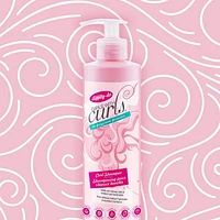 Curl Shampoo – Gently Cleanses, Seals in Moisture and Boosts Shine to Dry, Frizzy and Curly Hair – Colour-Safe & Sulfate-Free with Natural Ingredients, 400ml, Coconut & Shea