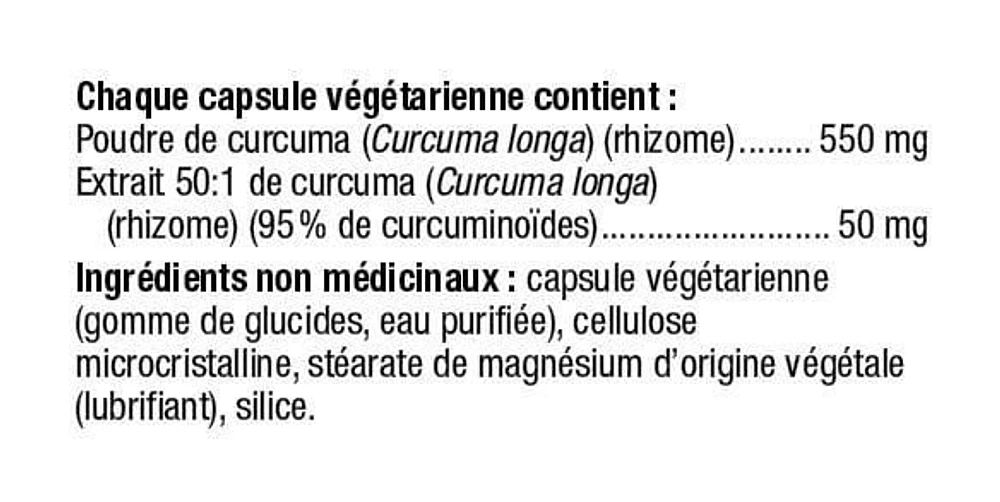 Webber Naturals® Turmeric Curcumin 3,050 mg (raw Herb