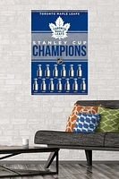 NHL Toronto Maple Leafs - Champions 23 Wall Poster