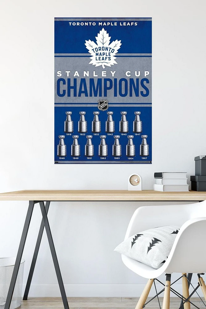 NHL Toronto Maple Leafs - Champions 23 Wall Poster