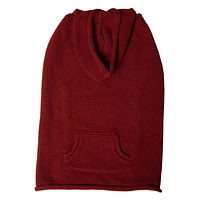 Holiday Time Rhubarb Hoodie with Pocket for Dogs
