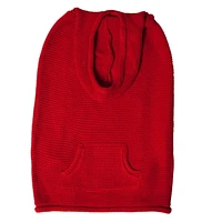 Holiday Time Sweat à capuche Holiday Time rouge avec poche pour chien