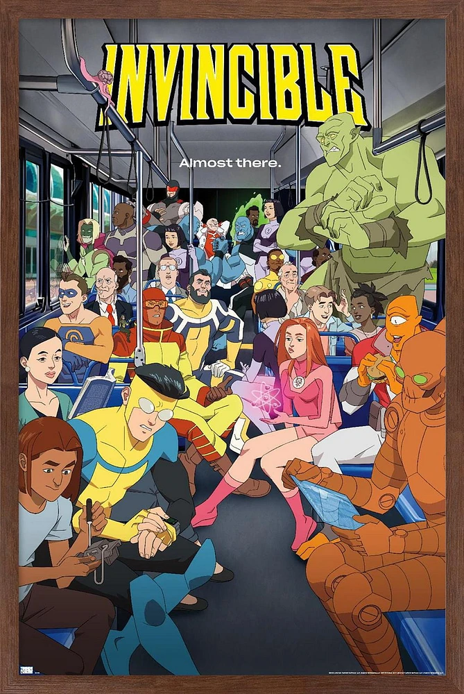 Invincible: Season 2 - Bus One Sheet Wall Poster, 22.375" x 34"