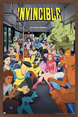 Invincible: Season 2 - Bus One Sheet Wall Poster, 22.375" x 34"