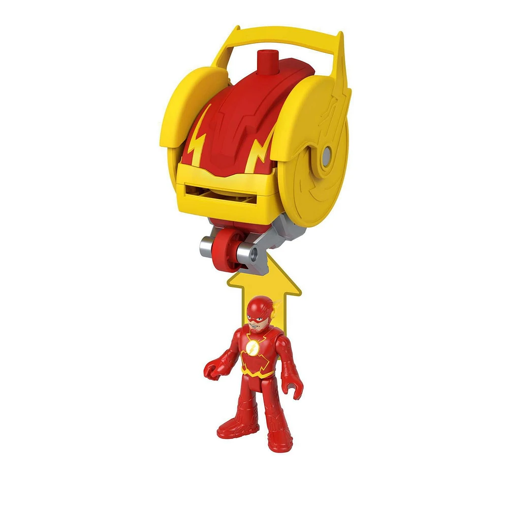 Imaginext DC Super Friends Head Shifters The Flash figure & Speed Force Cycle