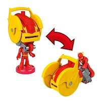 Imaginext DC Super Friends Head Shifters The Flash figure & Speed Force Cycle