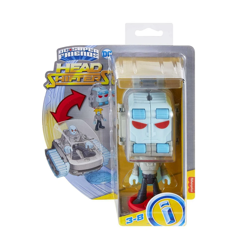 Imaginext DC Super Friends Head Shifters Mr. Freeze & Snow Tank