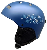 Ryde Boys Snow Helmet 3+, Blue, by Stoneridge Cycle, Fits Head Size 48-54cm