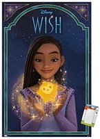 Disney Wish - Asha & Star Wall Poster