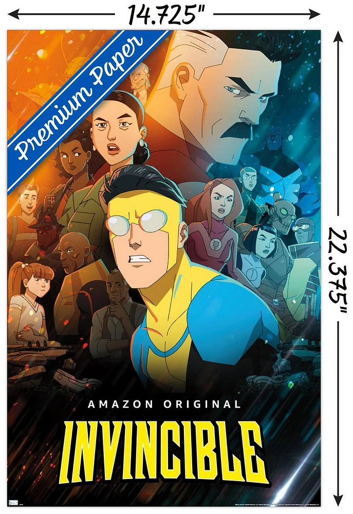 Invincible - Group One Sheet Wall Poster, 22.375" x 34"