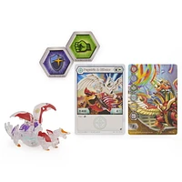 Bakugan, Fused Diamond Pegatrix x Gillator, 2-inch Tall Armored Alliance Collectible Action Figure and Trading Card