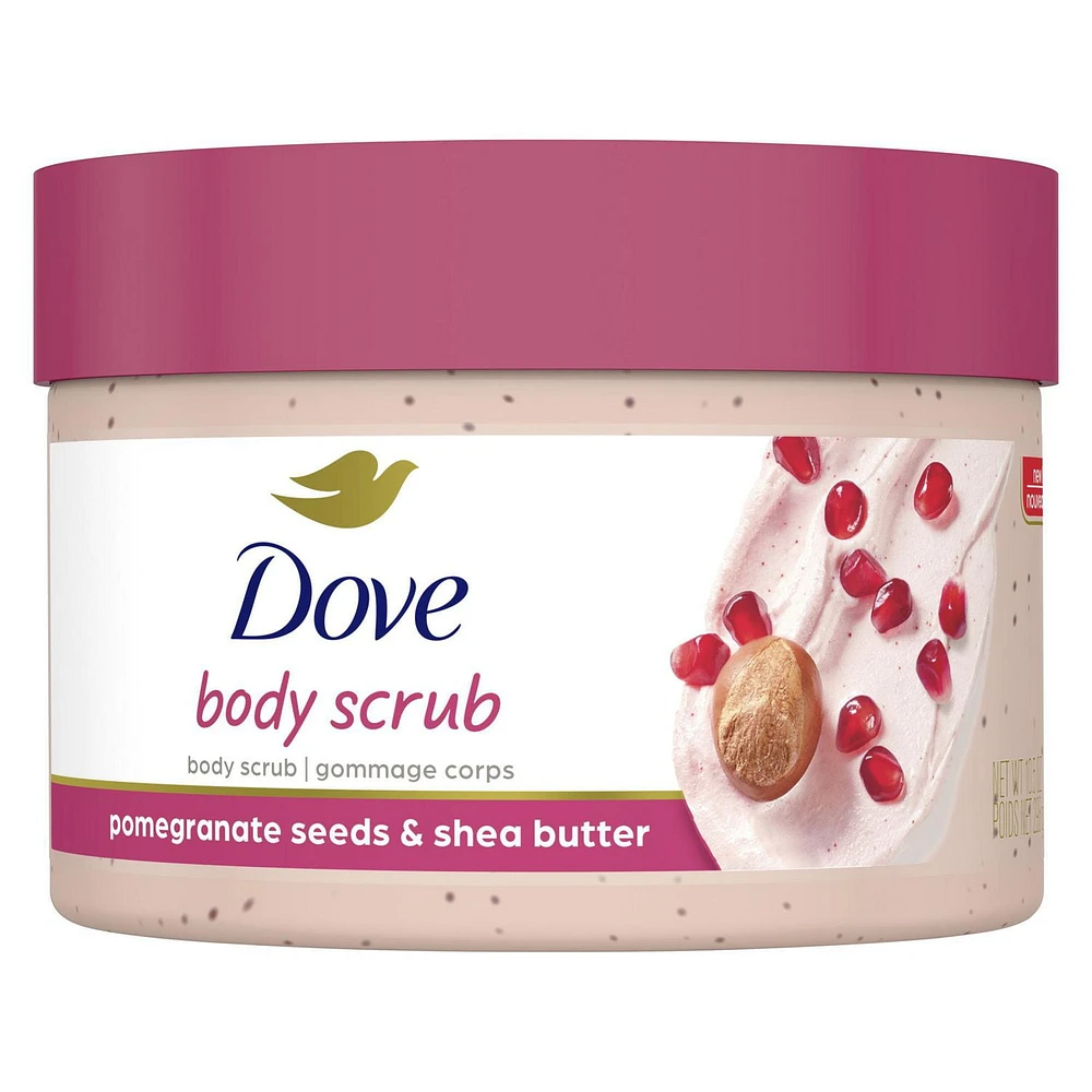 Dove Pomegranate Seeds & Shea Butter Exfoliating Body Polish, 298g