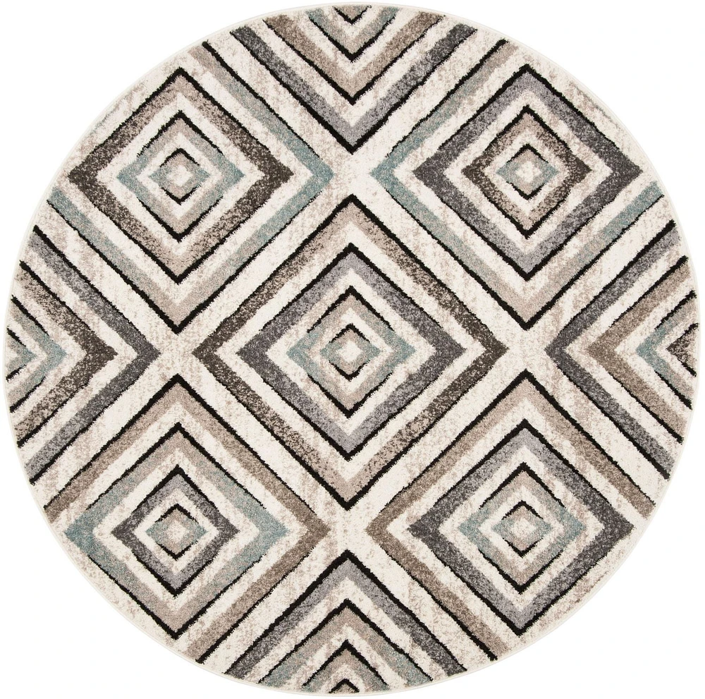 SAFAVIEH Amsterdam Rebeca Geometric Diamonds Area Rug