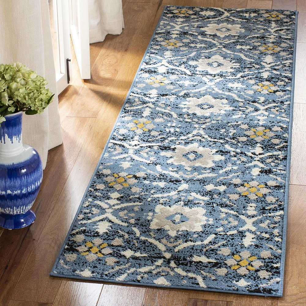 SAFAVIEH Amsterdam Karenza Geometric Floral Area Rug