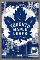 NHL Toronto Maple Leafs - Maximalist Logo 23 Wall Poster