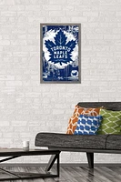 NHL Toronto Maple Leafs - Maximalist Logo 23 Wall Poster