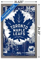 NHL Toronto Maple Leafs - Maximalist Logo 23 Wall Poster