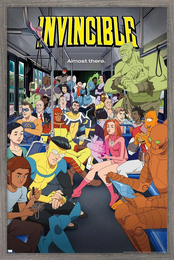 Invincible: Season 2 - Bus One Sheet Wall Poster, 22.375" x 34"