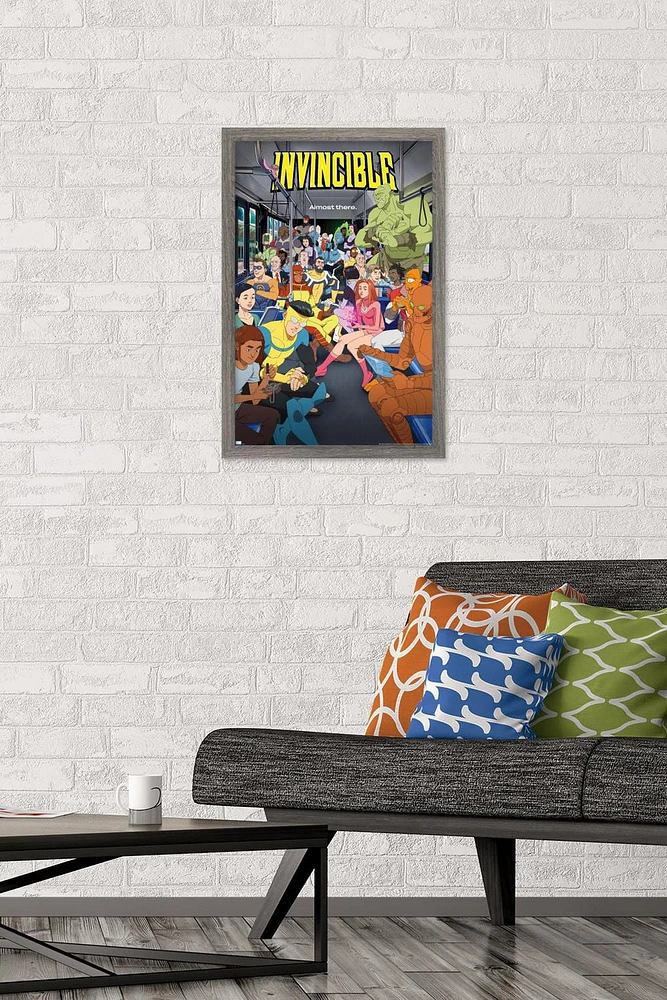 Invincible: Season 2 - Bus One Sheet Wall Poster, 22.375" x 34"