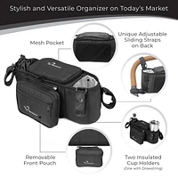 StrollAir Universal Baby Stroller Organizer Parent Console