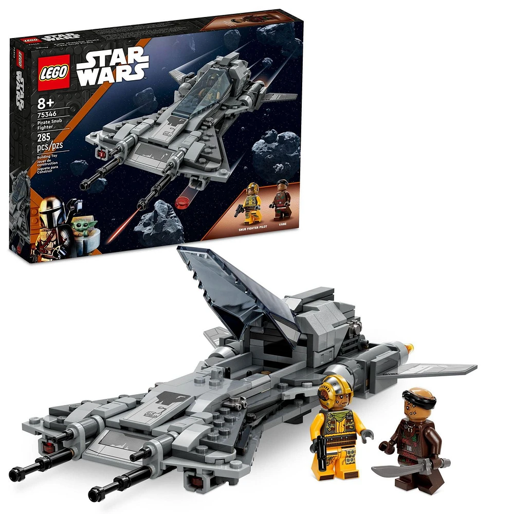 LEGO Star Wars Pirate Snub Fighter 75346 May the 4th Mandalorian Star Wars Gift for Boys, Includes 285 Pieces, Ages 8+