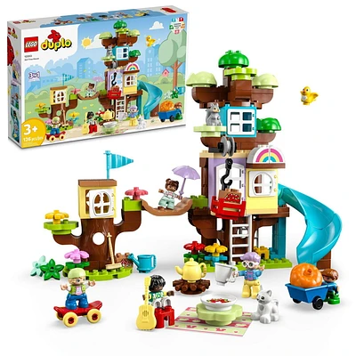 LEGO DUPLO 3in1 Tree House 10993 Creative Birthday Gift for Toddlers, Includes 126 Pieces, Ages 3+