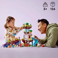 LEGO DUPLO 3in1 Tree House 10993 Creative Birthday Gift for Toddlers, Includes 126 Pieces, Ages 3+