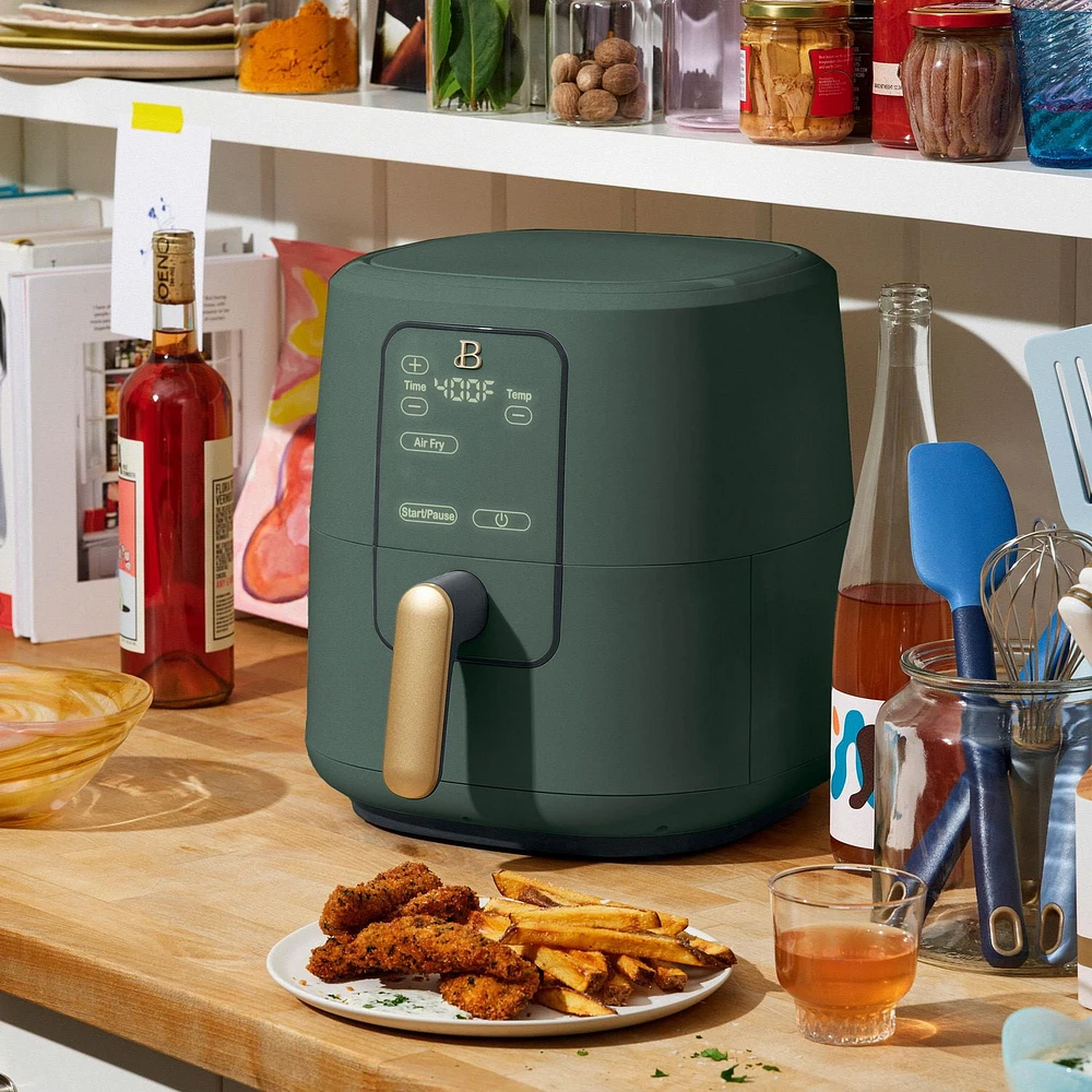 Beautiful 6-Quart Touchscreen Air Fryer by Drew Barrymore, 6Qt Touchscreen Air Fryer