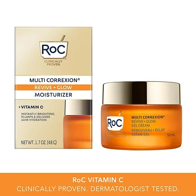 RoC Skincare - Multi  Correxion®️ - Revive + Glow Gel Cream with Vitamin C (50ml), RoC Skincare