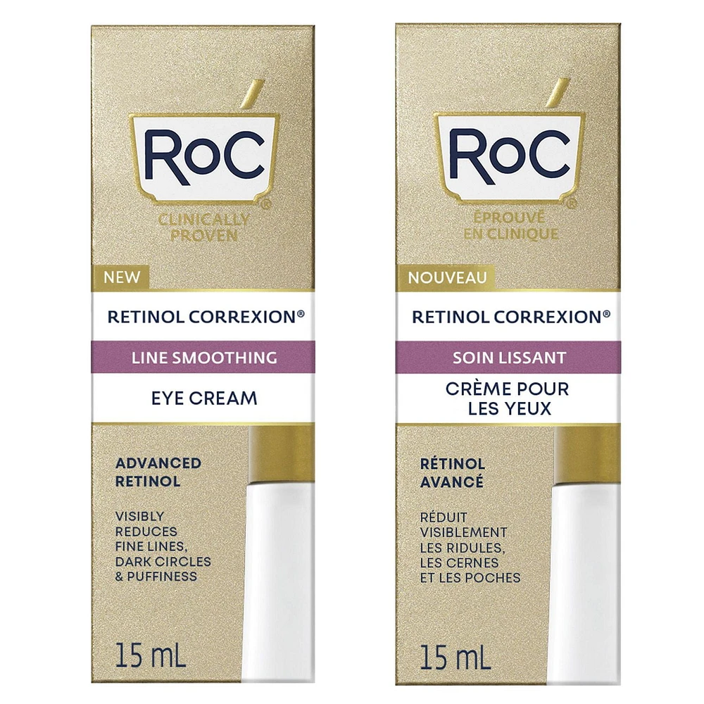 RoC Skincare - Retinol Correxion®️ - Line Smoothing Eye Cream (15ml), RoC Skincare