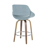 Fabrico Mid-Century Modern Counter Stool by LumiSource