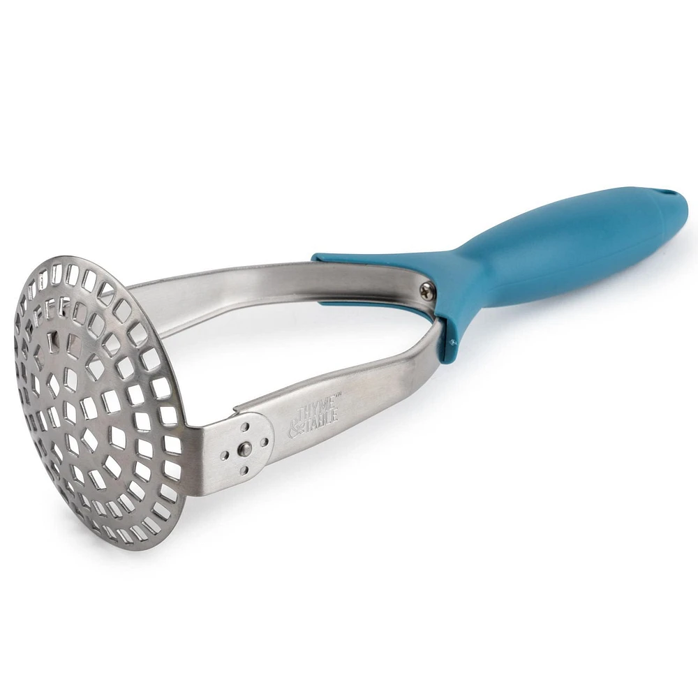 Thyme & Table Potato Masher, Blue