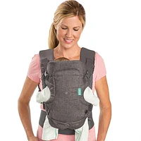 Infantino Flip 4-in-1 Convertible Baby Carrier, Gray