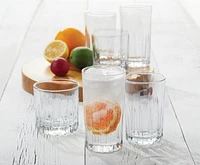 Brockton Glassware Set, Set of 18